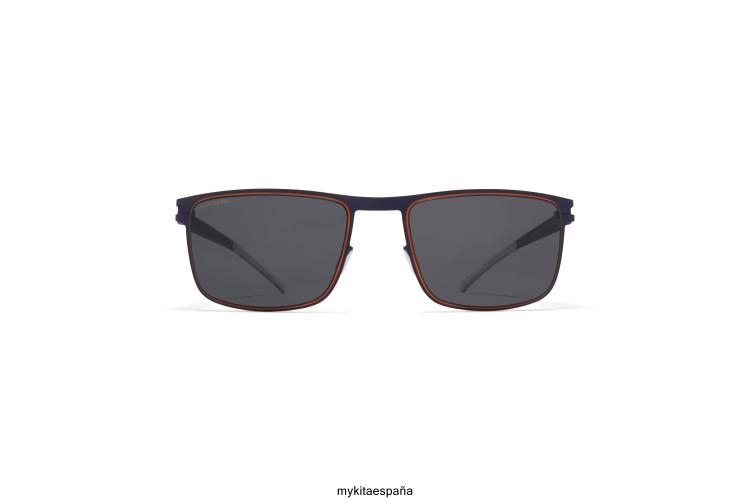 donovan montura: índigo/naranja|lente: polarizada gris pro hi-con no1 MYKITA ERT2392