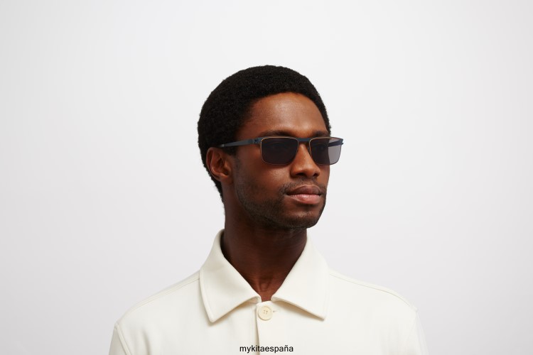 donovan montura: índigo/naranja|lente: polarizada gris pro hi-con no1 MYKITA ERT2392