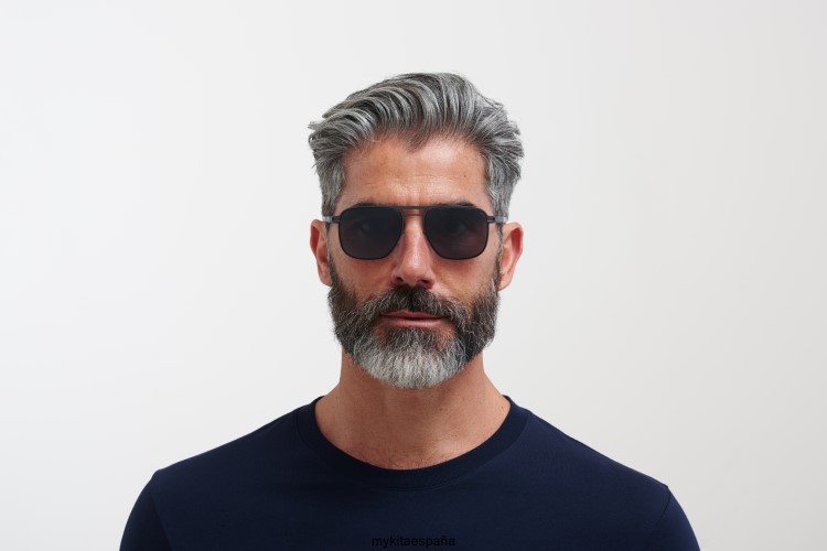 eli montura: gris tormenta/negro|lente: polarizada pro hi-con gris no1 MYKITA ERT2318