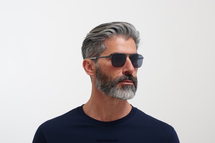 eli montura: gris tormenta/negro|lente: polarizada pro hi-con gris no1 MYKITA ERT2318