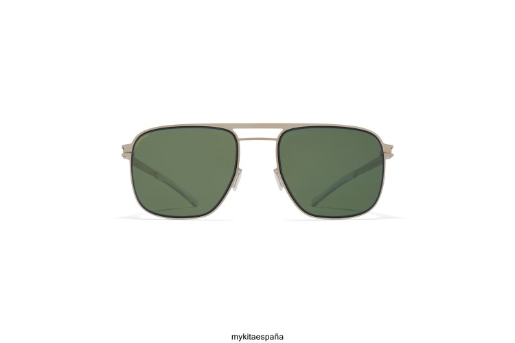 eli montura: plata mate/negro|lente: verde profesional polarizada no1 MYKITA ERT2317