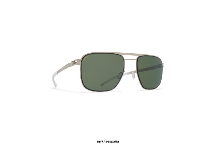 eli montura: plata mate/negro|lente: verde profesional polarizada no1 MYKITA ERT2317