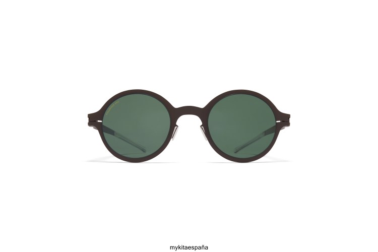 néstor montura: marron oscuro|lente: polarizada verde pro 15 no1 MYKITA ERT23168