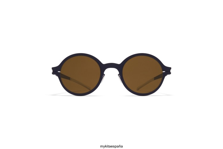 néstor montura: índigo|lente: marrón crudo sólido no1 MYKITA ERT23167