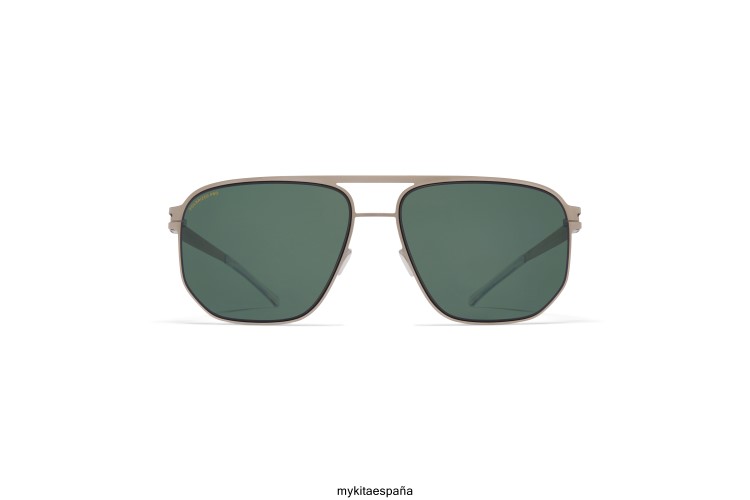 sidra de pera montura: plata mate/negro|lente: polarizada verde pro 15 no1 MYKITA ERT2394