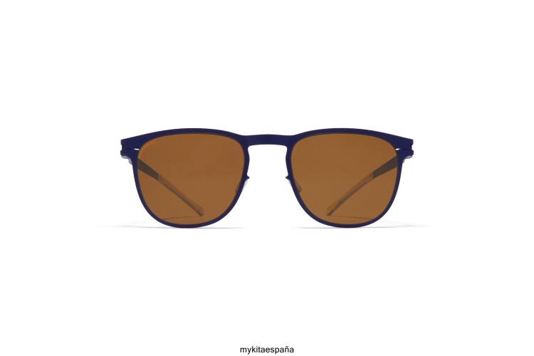 stanley montura: terciopelo azul|lente: polarizada pro ámbar marrón no1 MYKITA ERT2398