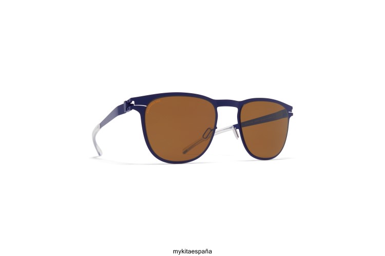 stanley montura: terciopelo azul|lente: polarizada pro ámbar marrón no1 MYKITA ERT2398