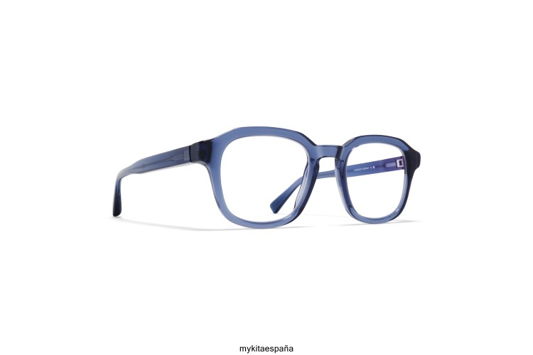 badu montura: c139 océano profundo/plata brillante acetato MYKITA ERT23489