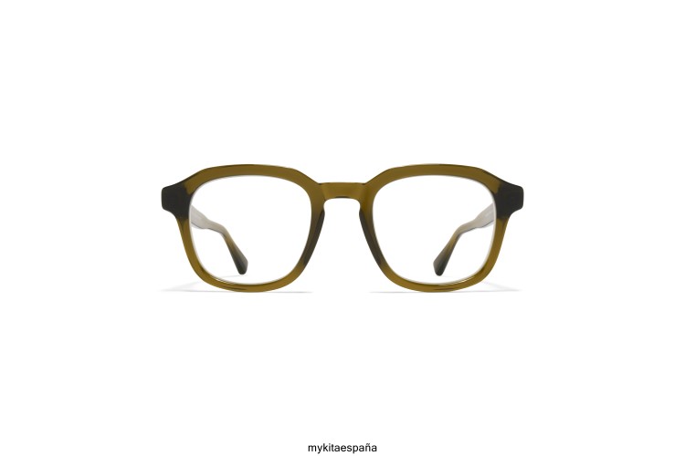 badu montura: c158 peridoto/plata brillante acetato MYKITA ERT23491