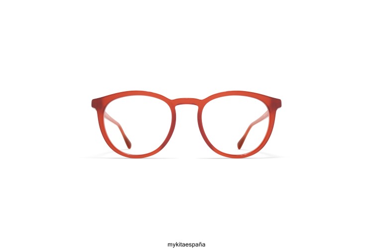 davu montura: c170 melocotón lechoso/champán de seda acetato MYKITA ERT23724