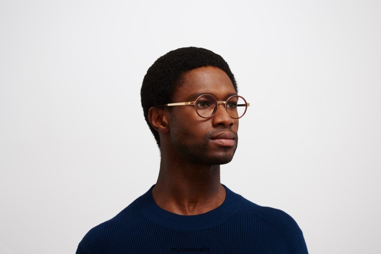 dayo montura: a60 oro champán/miel de pino acetato MYKITA ERT23577