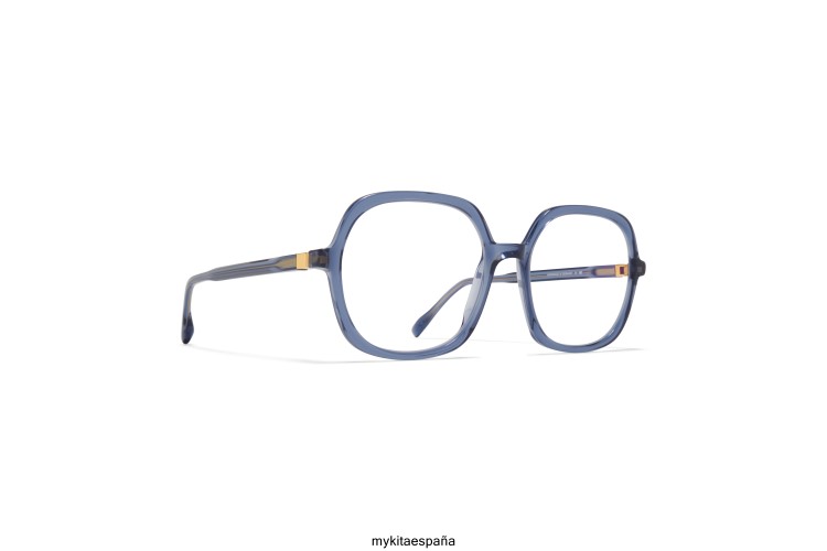 farah montura: c166 océano profundo/oro seda acetato MYKITA ERT23501