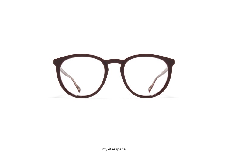 nala montura: c126 burdeos/bron púrpura seda acetato MYKITA ERT23734