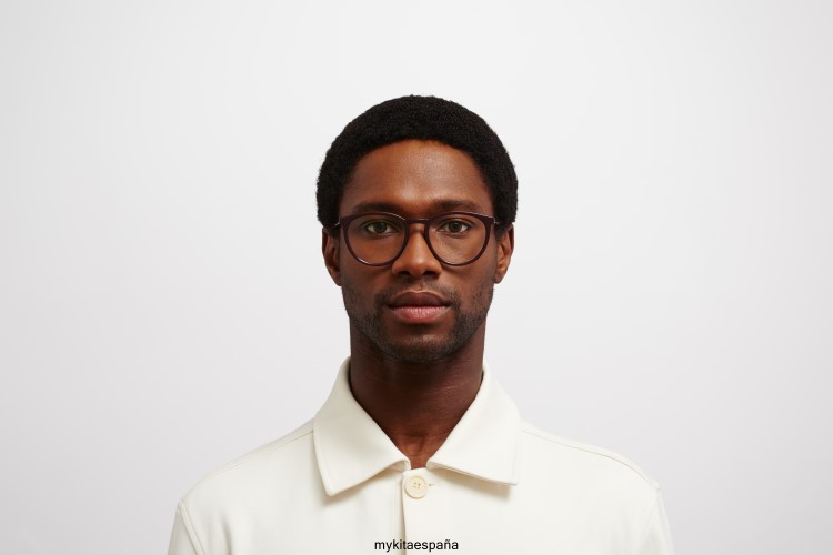 nala montura: c126 burdeos/bron púrpura seda acetato MYKITA ERT23734