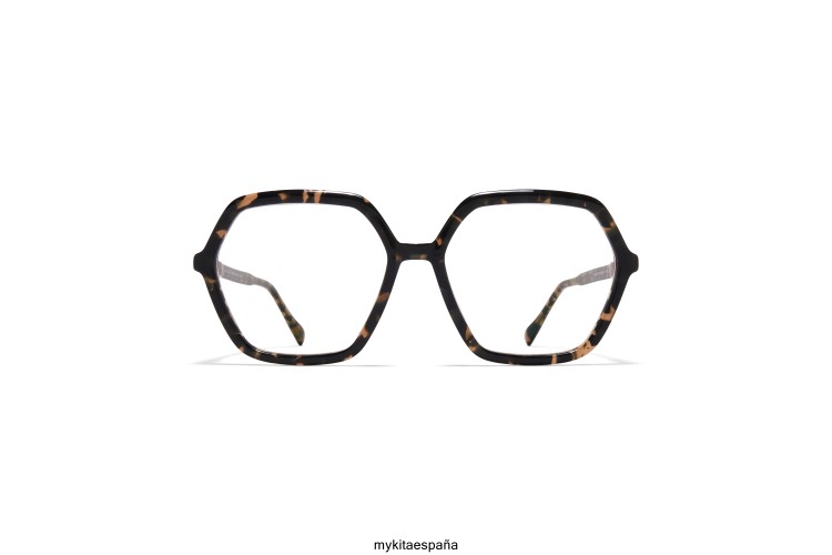 neela montura: c164 antigua/negro seda acetato MYKITA ERT23793