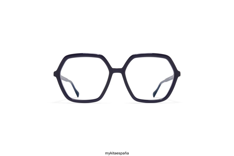 neela montura: c169 índigo lechoso/oro seda acetato MYKITA ERT23794