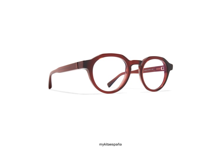 niam montura: c171 miel de pino/plata brillo acetato MYKITA ERT23737