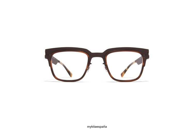raimundo montura: a78 marrón oscuro/marrón rayado acetato MYKITA ERT23514