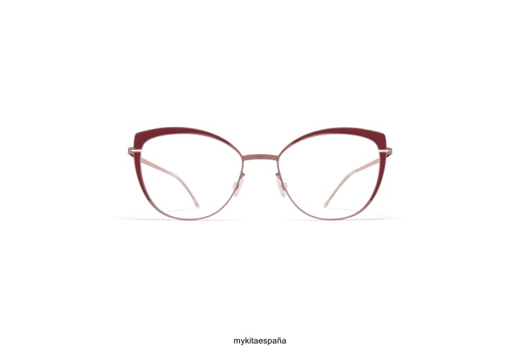 kelsey montura: violeta bronce/cranberry décadas MYKITA ERT23759