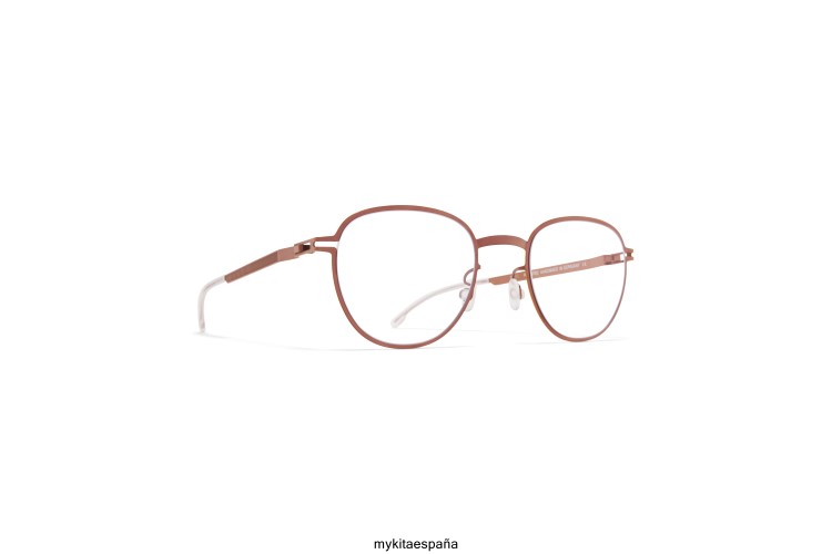 ml09 montura: cobre brillante/borde amarillo leica leica MYKITA ERT23749