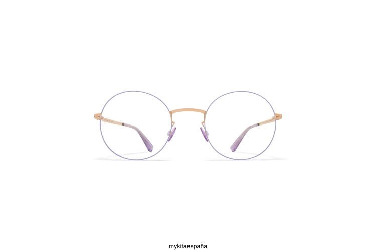 Kayo montura: oro champagne/lila iris Lessrim MYKITA ERT23575