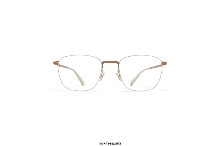 haru montura: oro champán/gris topo Lessrim MYKITA ERT23451