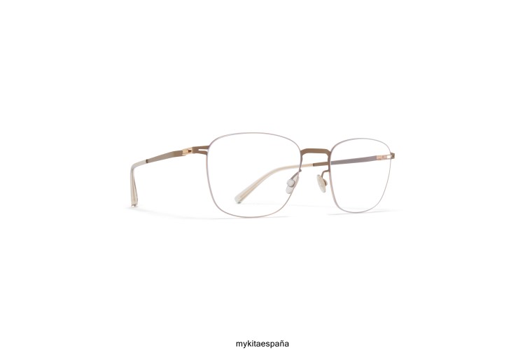 haru montura: oro champán/gris topo Lessrim MYKITA ERT23451