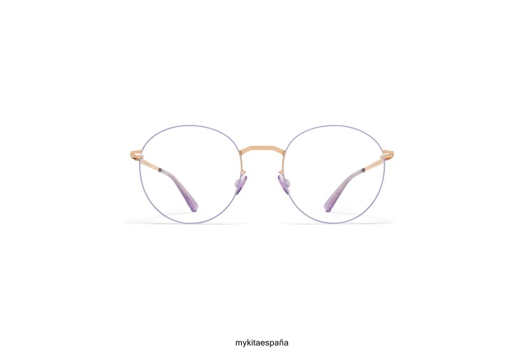 tomomi montura: oro champagne/lila iris Lessrim MYKITA ERT23694