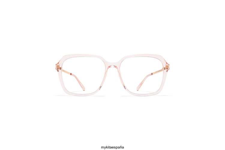 amka montura: c20 agua de rosas/oro champán ligero MYKITA ERT23362