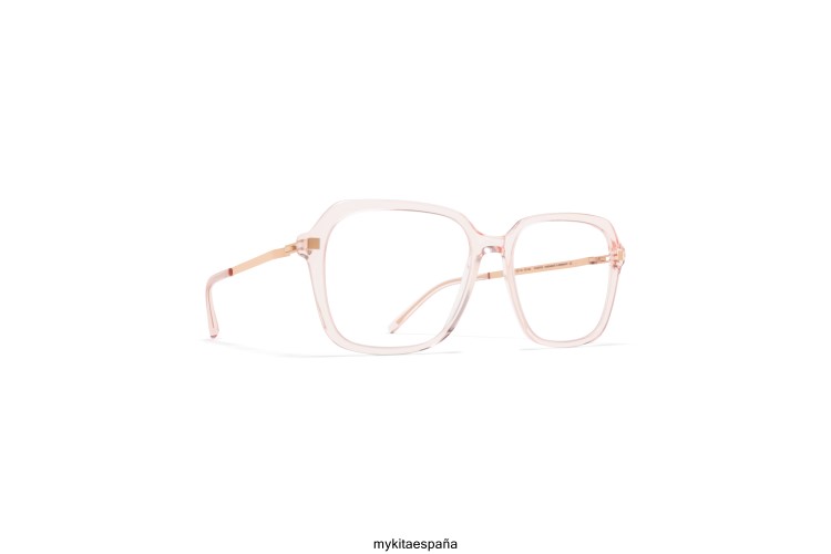 amka montura: c20 agua de rosas/oro champán ligero MYKITA ERT23362