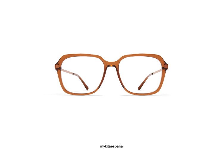 amka montura: c73 topacio/cobre brillo ligero MYKITA ERT23361