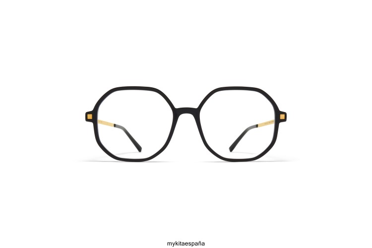 colina marco: c6 negro/oro brillante ligero MYKITA ERT23380