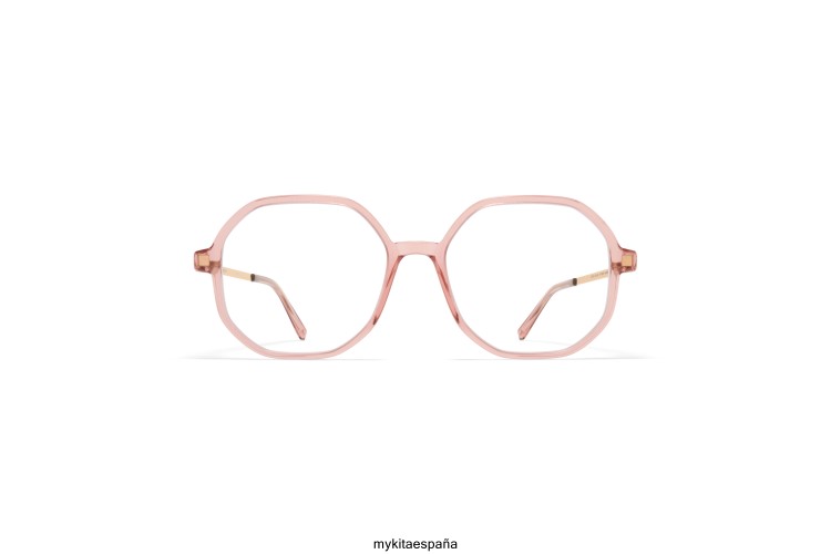 colina montura: c103 melrose/oro champán ligero MYKITA ERT23379