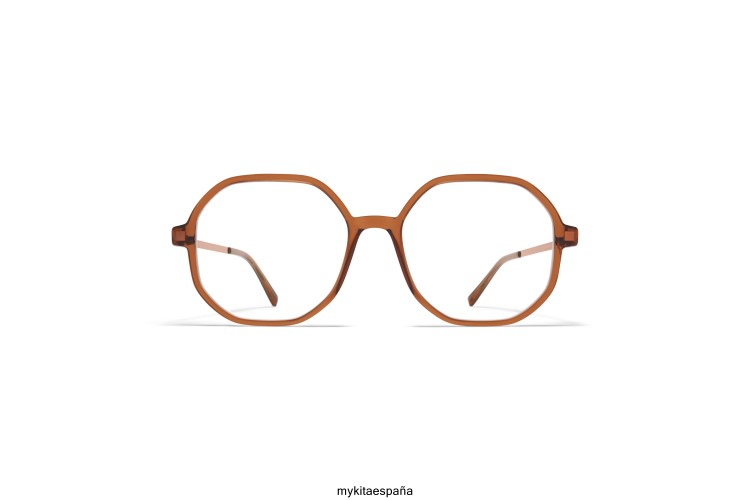 colina montura: c73 topacio/cobre brillo ligero MYKITA ERT23382