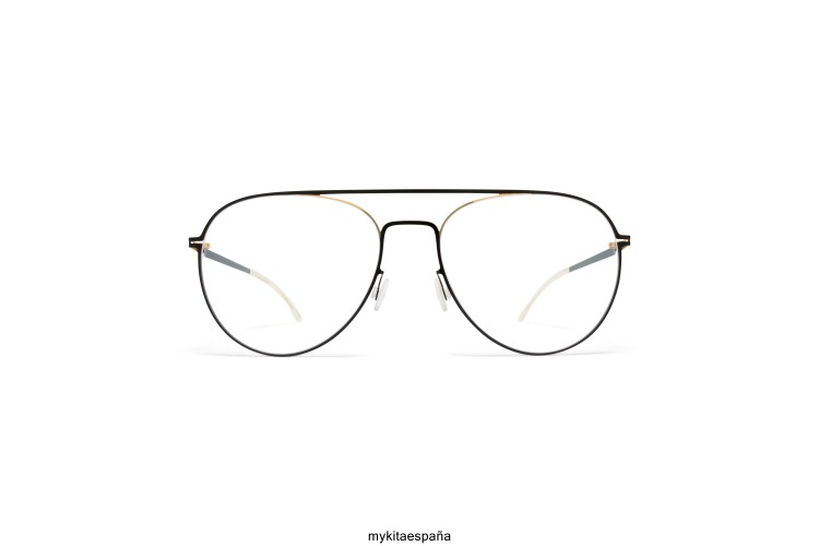 eero montura: dorado/negro azabache ligero MYKITA ERT23245