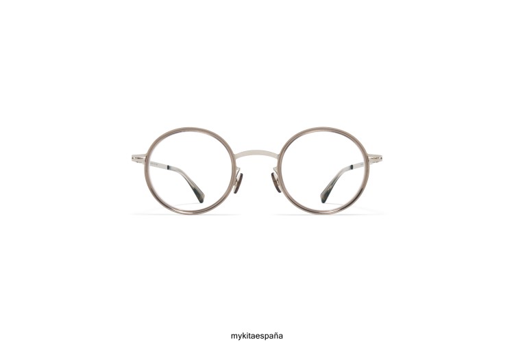 eetu montura: a74-plata brillante/ceniza transparente ligero MYKITA ERT23537