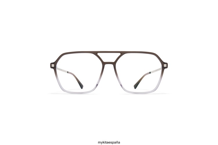 hiti montura: c157 gris degradado/plata brillante ligero MYKITA ERT23254