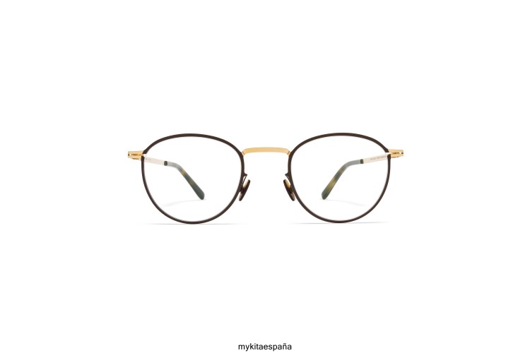 ismo montura: oro champán/marrón oscuro ligero MYKITA ERT23627