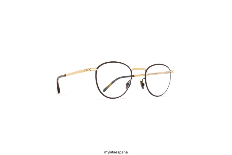 ismo montura: oro champán/marrón oscuro ligero MYKITA ERT23627