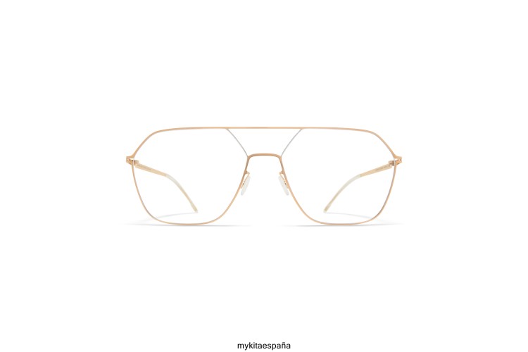jelva montura: plata/oro champán ligero MYKITA ERT23258