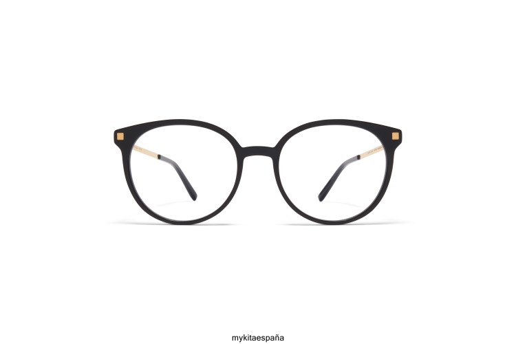 julla marco: c6 negro/oro brillante ligero MYKITA ERT23631