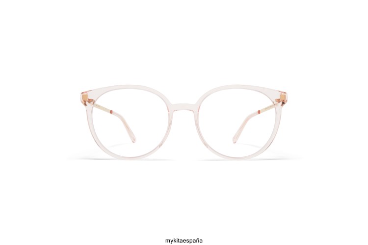 julla montura: c20 agua de rosas/oro champán ligero MYKITA ERT23630