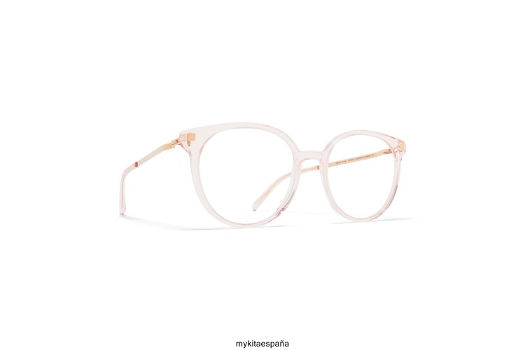 julla montura: c20 agua de rosas/oro champán ligero MYKITA ERT23630