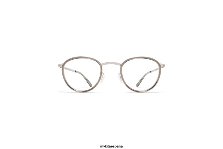 kirima montura: a74-plata brillante/ceniza transparente ligero MYKITA ERT23645