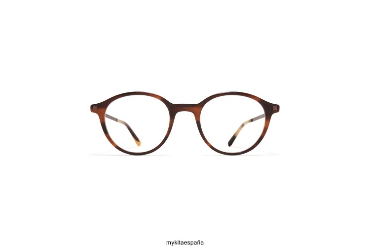 kolmar montura: c175 marrón rayado/mocca ligero MYKITA ERT23650