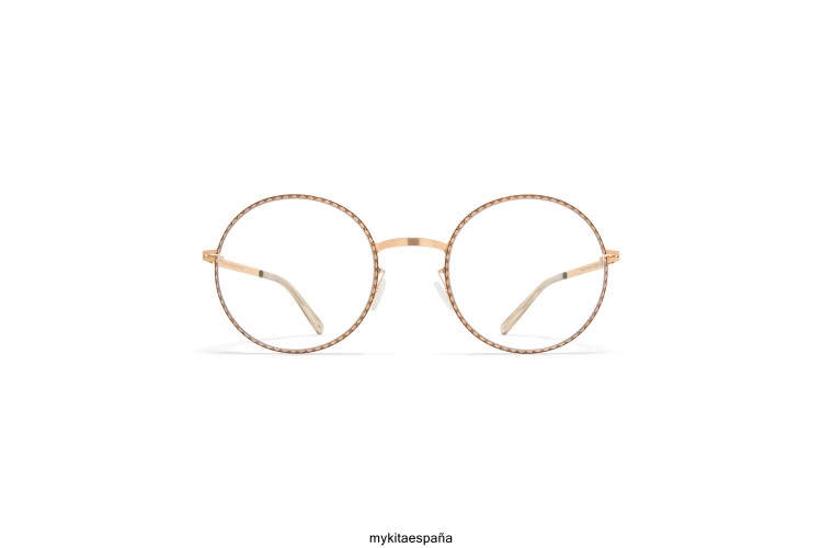lale montura: oro champán/negro ligero MYKITA ERT23549