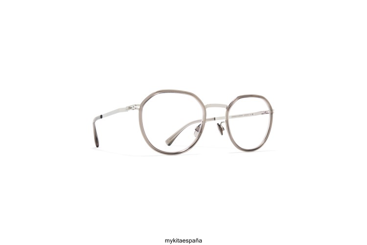 solo nosotros montura: a74-plata brillante/ceniza transparente ligero MYKITA ERT23639