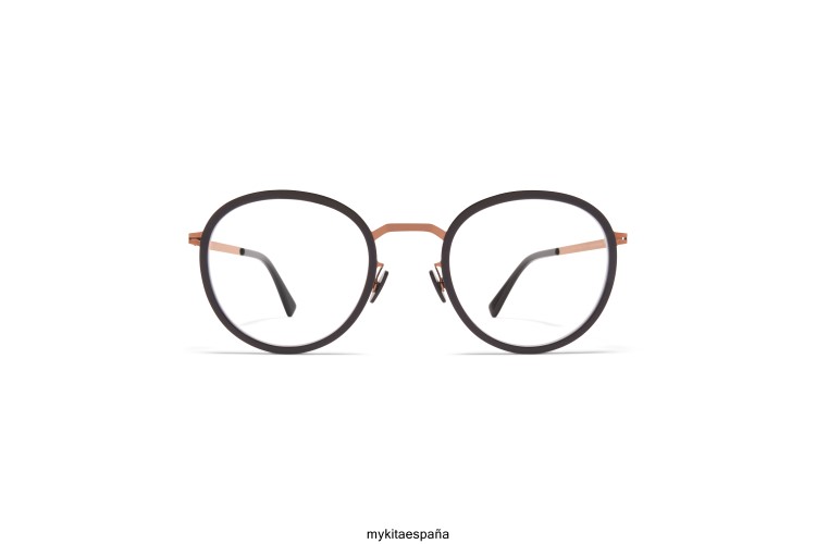 tuvá montura: a37 cobre brillo/negro ligero MYKITA ERT23676