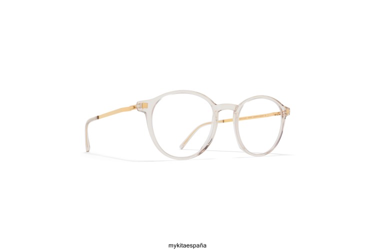 yaska montura: c1 champán/oro brillante ligero MYKITA ERT23683