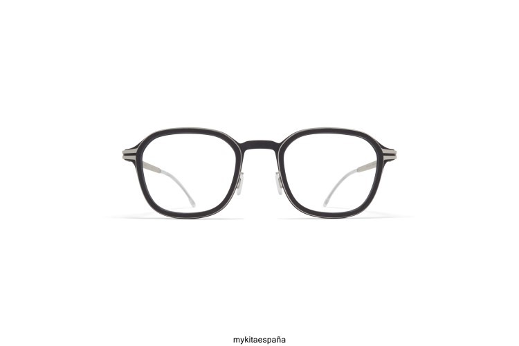 abeto marco: mh49 negro azabache/plata mate milón MYKITA ERT23458